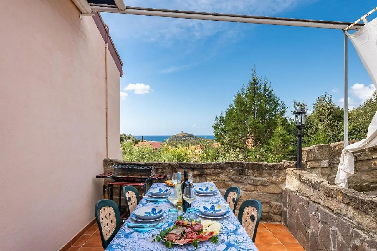 Villa Leonardo Sud Sardegna Chia Ferienhaus